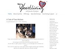 Tablet Screenshot of heartliving.com